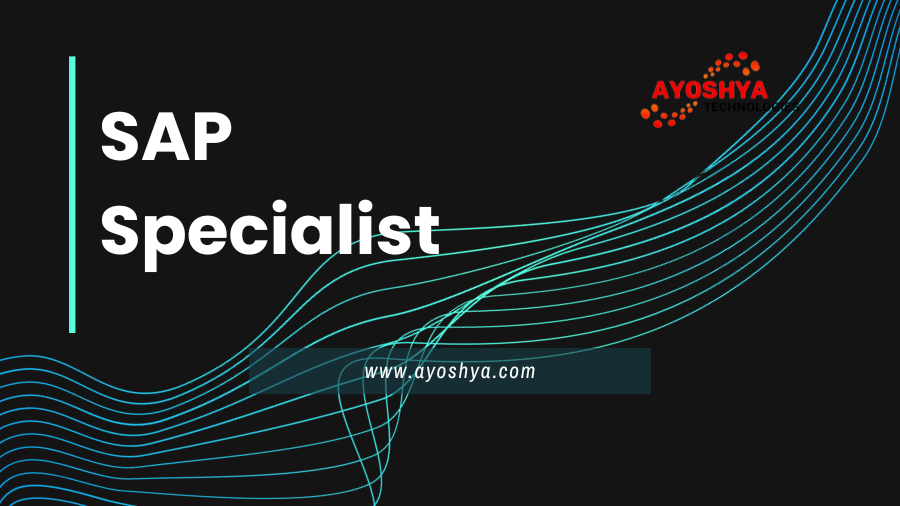 Role of a SAP Specialist