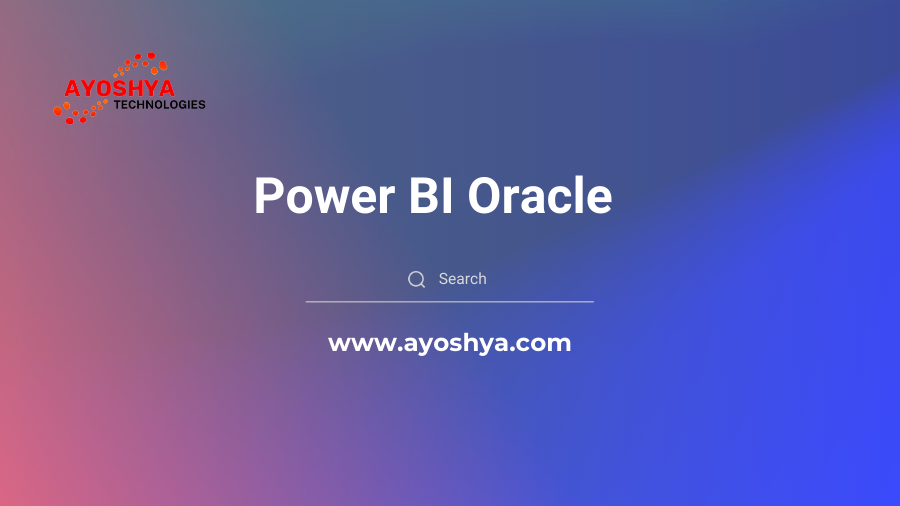 Power BI Oracle