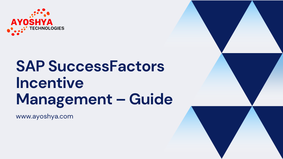 SAP SuccessFactors Incentive Management