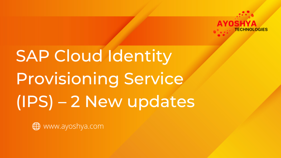 SAP Cloud Identity Provisioning Service