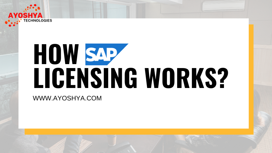 how sap licensing works