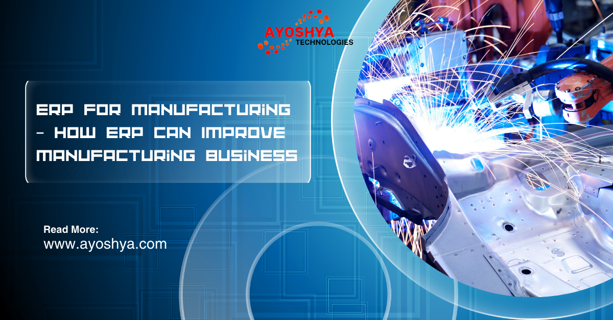 ERP for Manufacturing