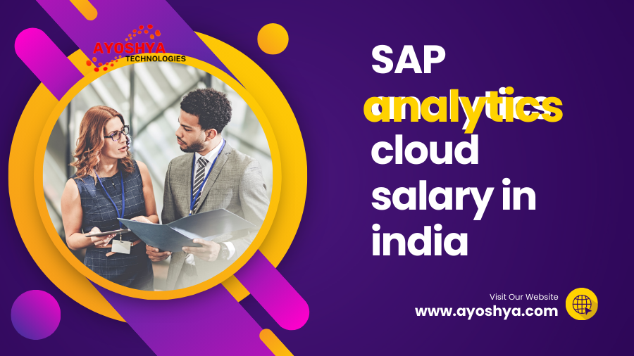 sap analytics cloud salary in india