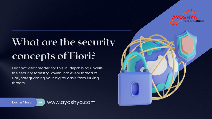 security concepts of Fiori