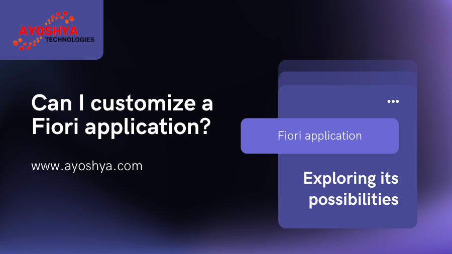 Fiori application