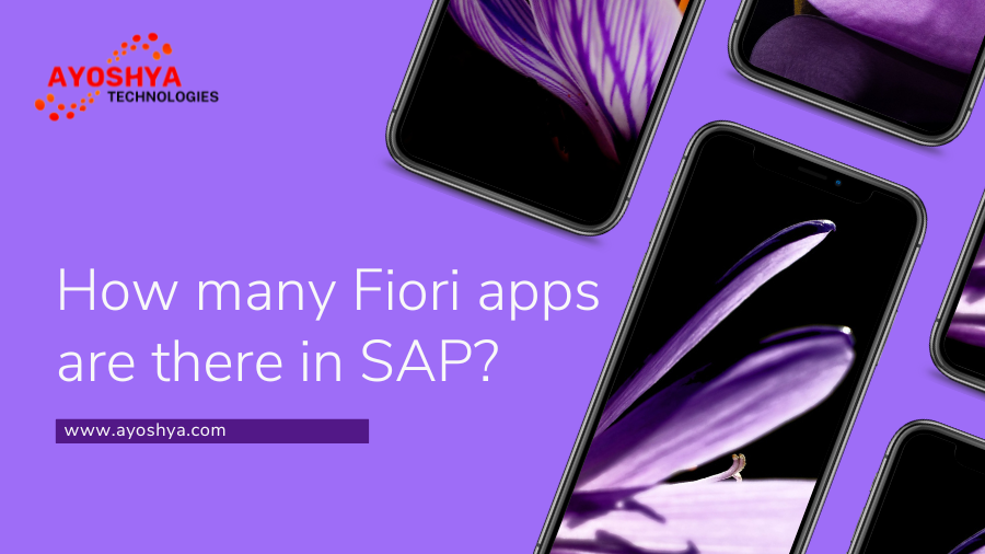 How many Fiori apps are there in SAP