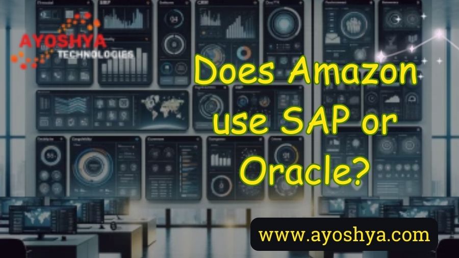 Does Amazon use SAP or Oracle?