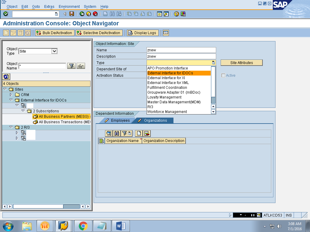 SAP IDOC Configuration