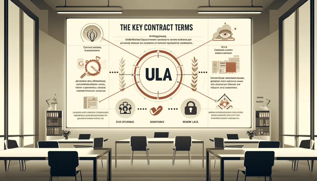 The Key Contract Terms of an Oracle ULA 